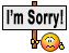 I'm sorry!